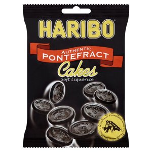 Haribo Liquorice Pontefract Cakes 160g Haribo Liquorice Pontefract Cakes 160g