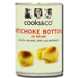 Cooks & Co Artichoke Bottoms In Brine 390g Cooks & Co Artichoke Bottoms In Brine 390g