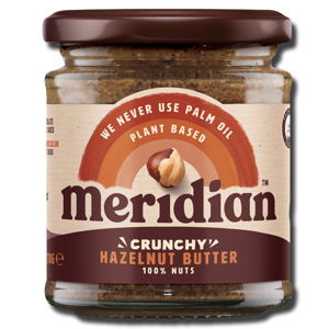 Meridian Hazelnut Butter Crunchy Vegan 170g Meridian Hazelnut Butter Crunchy Vegan 170g