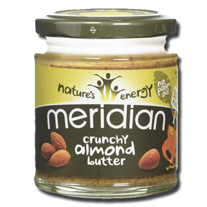 Meridian Almond Butter Crunchy Vegan 170g