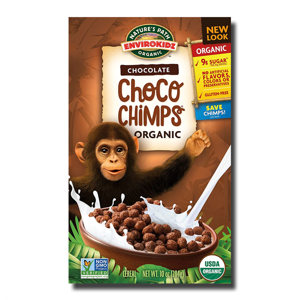 Nature's Path Choco Chimps Chocolate 284g Nature's Path Choco Chimps Chocolate 284g