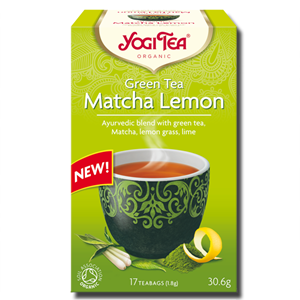 Yogi Tea Matcha Lemon Green Organic 17 Teabags