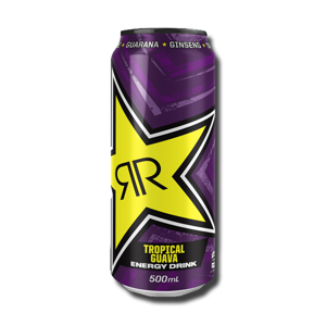 Rockstar Energy Drink Tropical Guava 500ml Rockstar Energy Drink Tropical Guava 500ml
