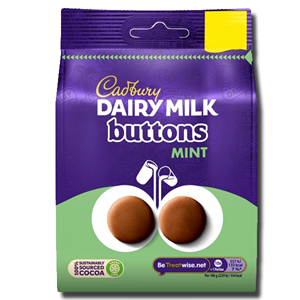 Cadbury Dairy Milk Buttons Mint 95g