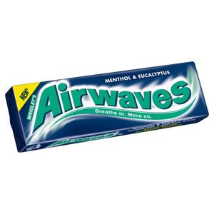 Wrigley's Airwaves Menthol & Eucalyptus 14g Wrigley's Airwaves Menthol & Eucalyptus 14g