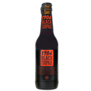 1906 Black Coupage Spanish Beer Bottle 330ml