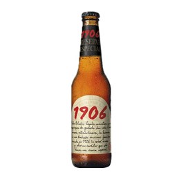 1906 Reserva Coupage Spanish Beer Bottle 330ml