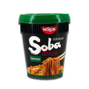 Nissin Soba Teriyaki Cup Noodles 90g Nissin Soba Teriyaki Cup Noodles 90g