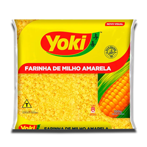 Yoki Farinha Biju de Milho Amarela 500g