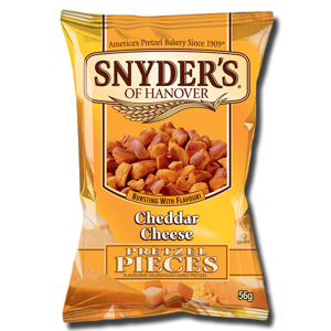 Snyders Pretzel Pieces Cheddar Cheese 56g