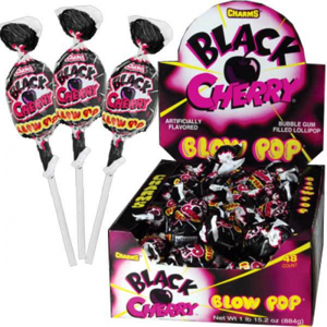 Charms Blow Pop Black Cherry 18g Charms Blow Pop Black Cherry 18g