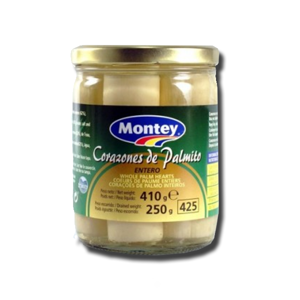 Montey Corações de Palmito 410g Montey Corações de Palmito 410g