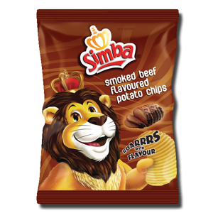 Simba Smoked Beef Flavored Potato Chips 120g Simba Smoked Beef Flavored Potato Chips 120g