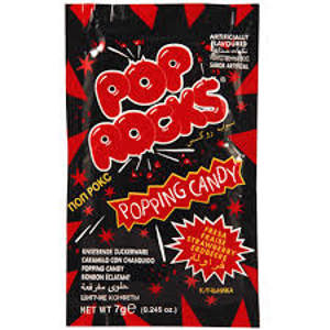 PopRocks Strawberry Popping Candy 7g PopRocks Strawberry Popping Candy 7g
