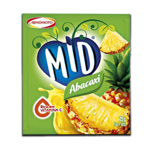 Mid Abacaxi Pó Refresco 25g