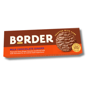 Border Milk Chocolate Ginger 150g Border Milk Chocolate Ginger 150g