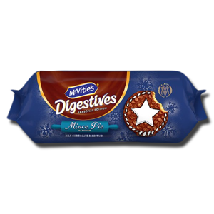 McVitie's Digestives Mince Pie Milk Chocolate 243g McVitie's Digestives Mince Pie Milk Chocolate 243g