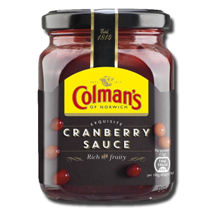 Colman's Cranberry Sauce 165g Colman's Cranberry Sauce 165g