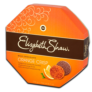 Elizabeth Shaw Orange Crisp Milk Chocolate 175g