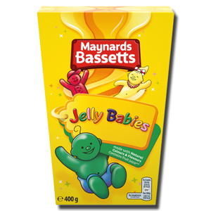 Maynards Bassetts Jelly Babies 400g Maynards Bassetts Jelly Babies 400g