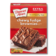 Duncan Hines Chewy Fudge Brownies 520g