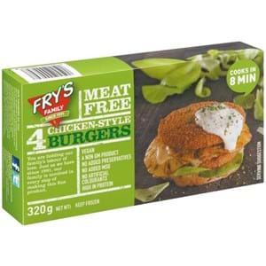 Fry's Meat Free Chicken Burgers 320g