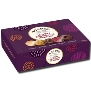 Border Luxury Chocolate Biscuit Selection 730g