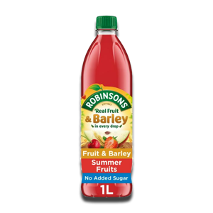 Robinsons Fruit Barley Summer Fruits No Added Sugar1L Robinsons Fruit Barley Summer Fruits No Added Sugar1L