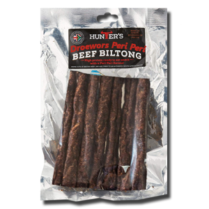 Hunter's Beef Droewors Peri Peri 50g Hunter's Beef Droewors Peri Peri 50g