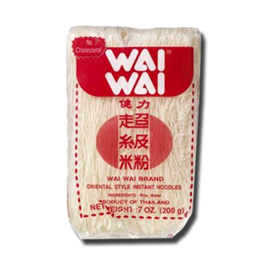 Wai Wai Massa de Arroz Fino 400g Wai Wai Massa de Arroz Fino 400g