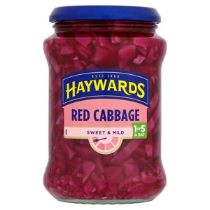 Haywards Sliced Sweet & Mild Red Cabbage 400g Haywards Sliced Sweet & Mild Red Cabbage 400g