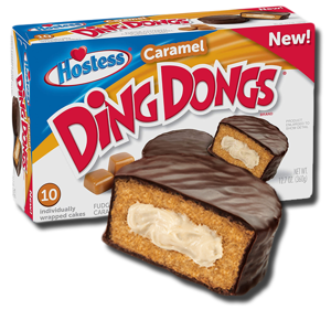 Hostess Ding Dongs Caramel Unit Hostess Ding Dongs Caramel Unit