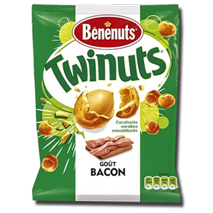 Benenuts Twinuts Crunchy Coated Peanuts Bacon 150g