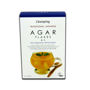 Clearspring Vegan Japanese Agar Flakes 28g Clearspring Vegan Japanese Agar Flakes 28g