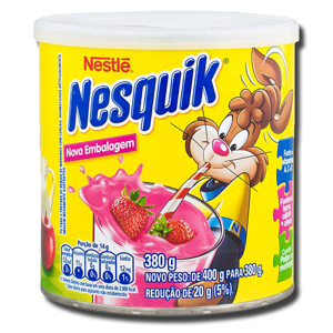 Nesquik Morango 380g Nesquik Morango 380g