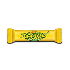 Garoto Caribe Chocolate Recheado com banana 28g