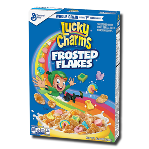 Lucky Charms Frosted Flakes - Regular Size 391g Lucky Charms Frosted Flakes - Regular Size 391g