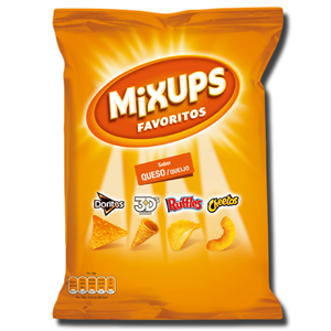 Mix Ups Cheese Ruffles 3D Doritos Cheetos 125g