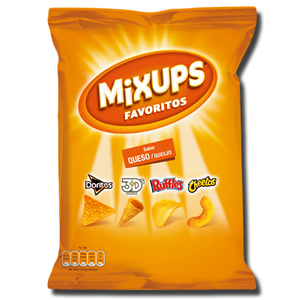 Mix Ups Cheese Ruffles 3D Doritos Cheetos 140g