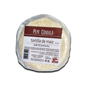 Pepe Comala Tortilla de Maiz 16's