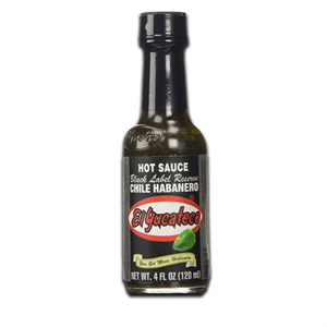El Yucateco Black Label Reserve Hot Sauce 120ml