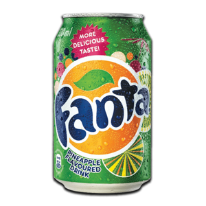 Fanta Pineapple Africana 330ml Fanta Pineapple Africana 330ml