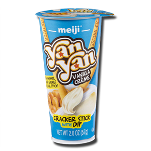 Meiji Yam Yam Vanilla Creme Dips 57g