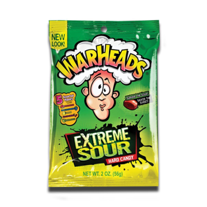 Warheads Hard Candy Extreme Sour 56g Warheads Hard Candy Extreme Sour 56g