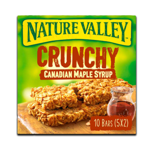Nature Valley Crunchy Canadian Maple Syrup 5x42g Nature Valley Crunchy Canadian Maple Syrup 5x42g