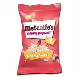 Metcalfe's Skinny Popcorn Sweet 70g