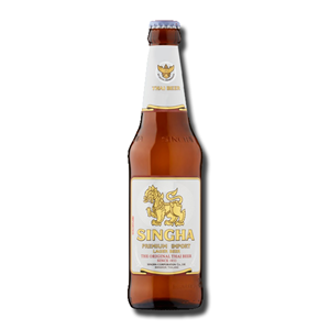 Singha Lager Beer Thai Bottle 330ml