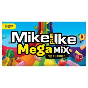 Mike and Ike Mega Mix 10 Flavours 141g Mike and Ike Mega Mix 10 Flavours 141g