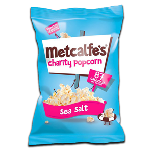 Metcalfe's Charity Popcorn Sea Salt 70g Metcalfe's Charity Popcorn Sea Salt 70g