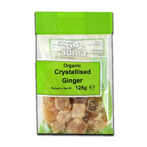 Suma Ginger Crystallised 125g